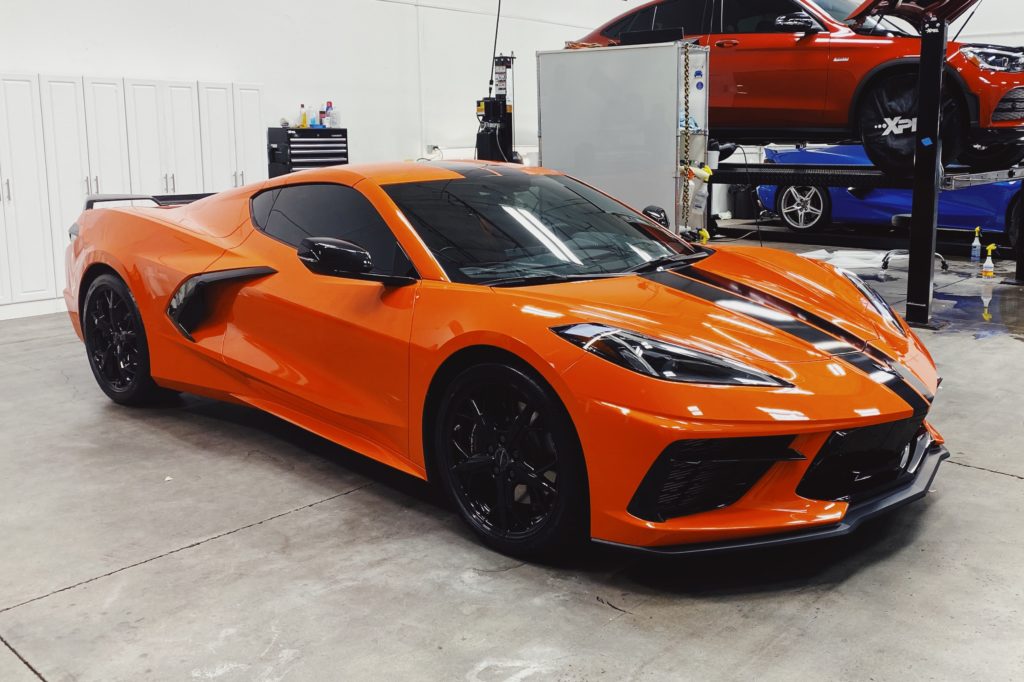 C8 Corvette Gets XPEL PPF, Ceramic Coating, and Winodw Tint