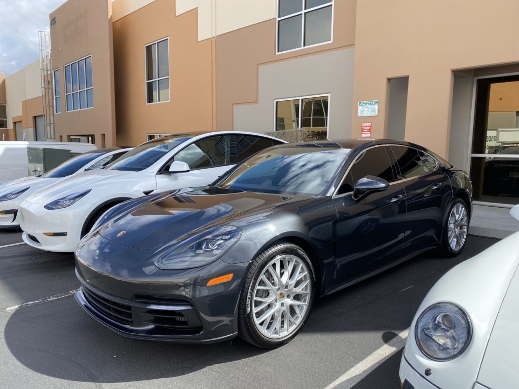 2018 Porsche Panamera 4s Prime XR plus UV blocking window tint