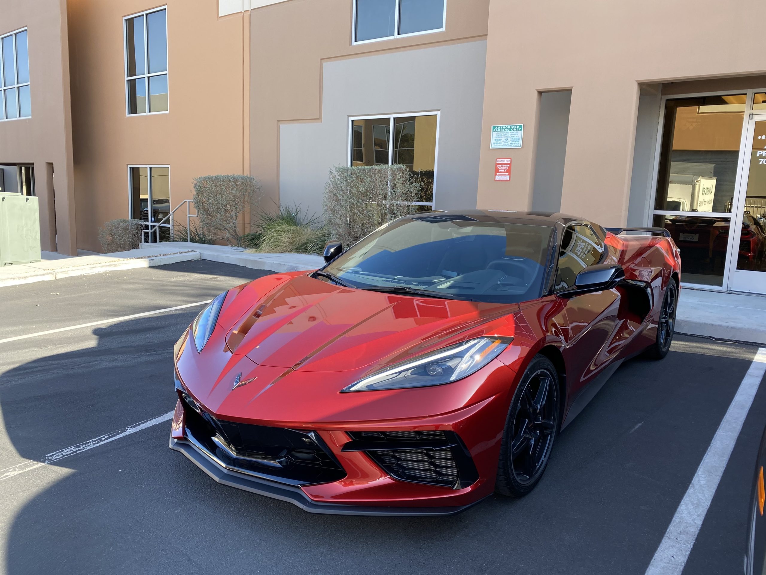 2021 C8 Corvette paint protection film