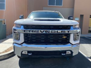 2021 Chevrolet Silverado 2500 HD ceramic window tint