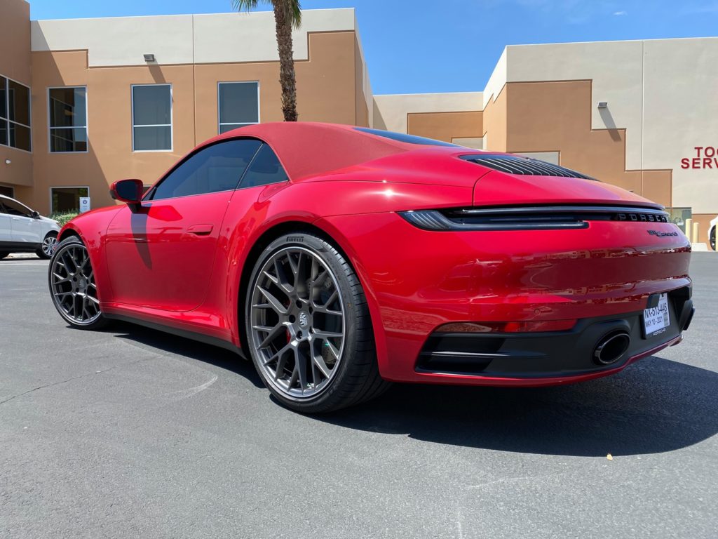 2021 Porsche 911 Cabriolet ULTIMATE PLUS paint protection ceramic coating