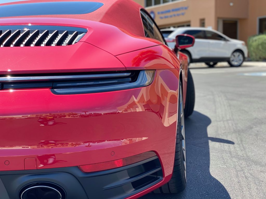 2021 Porsche 911 Cabriolet ULTIMATE PLUS paint protection hydrophobic ceramic coating