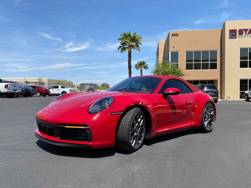 2021 Porsche 911 Cabriolet ULTIMATE PLUS paint protection film ceramic coating