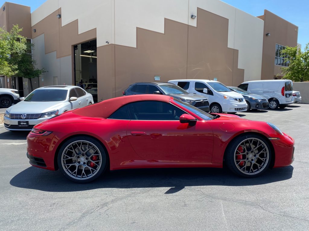 2021 Porsche 911 Cabriolet ULTIMATE PLUS paint protection hydrophobic ceramic coating