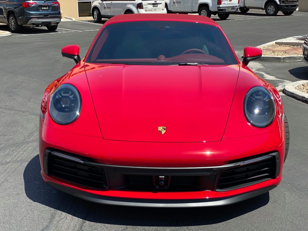 2021 Porsche 911 Cabriolet ULTIMATE PLUS paint protection hydrophobic ceramic coating