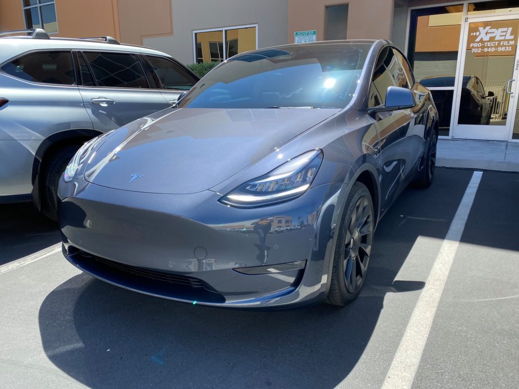 2021 Tesla Model Y PRIME XR Plus ceramic window tint