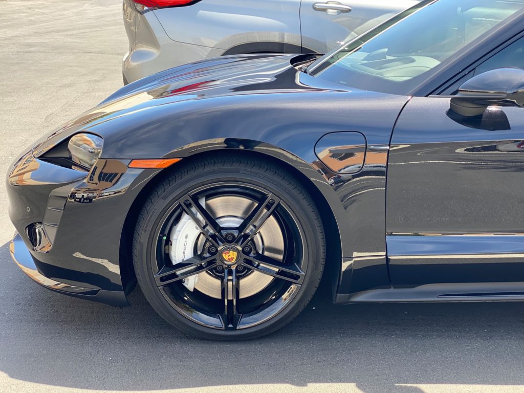 2021 Porsche Taycan clear bra pff fusion plus ceramic coating prime xr