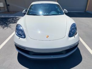 2021 Porsche 718 Cayman GTS XPEL clear bra and Prime XR plus