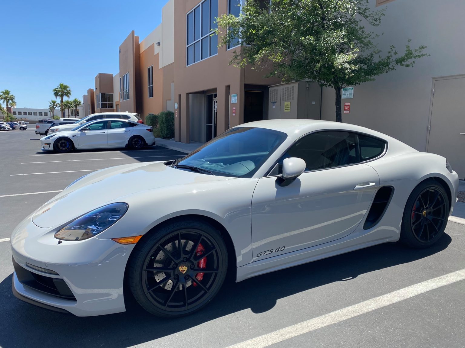 XPEL Las Vegas Blog Porsche UV Window Tint 2021 718 Cayman GTS