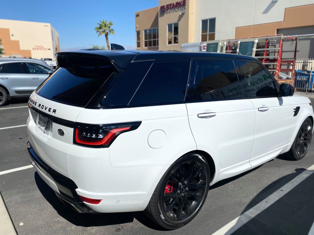 2021 Land Rover Range Rover ULTIMATE PLUS partial front paint protection wrap