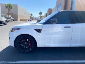 2021 Land Rover Range Rover ULTIMATE PLUS partial front paint protection wrap