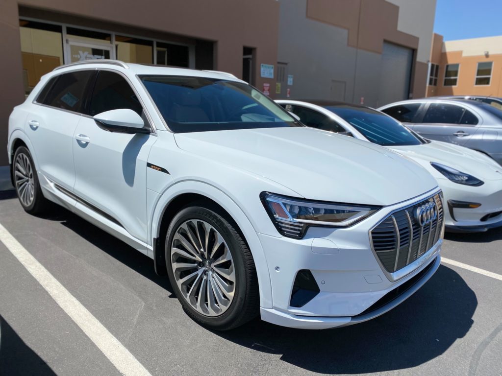 2021 Audi E Tron ultimate plus paint protection partial front