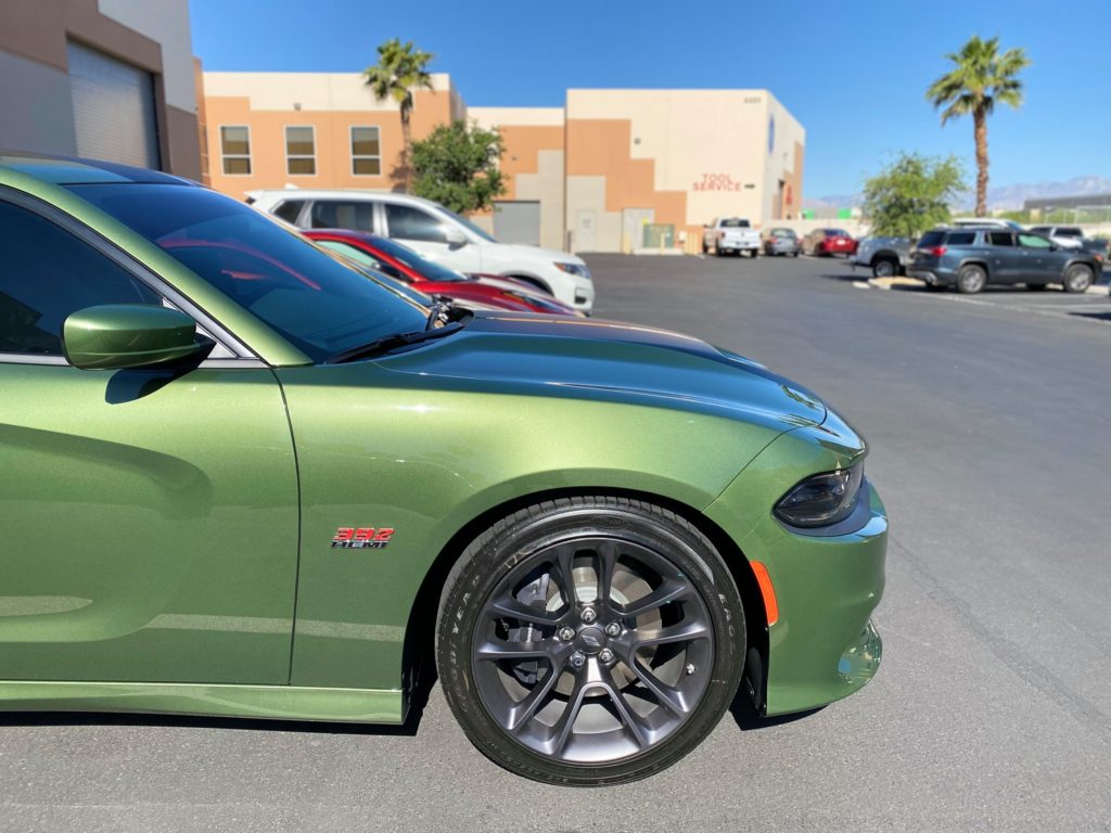 2021 Dodge Charger Scat Pack partial front ULTIMATE PLUS paint protection wrap