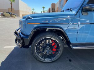 2021 Mercedes Benz G63 full front ultimate plus paint protection film