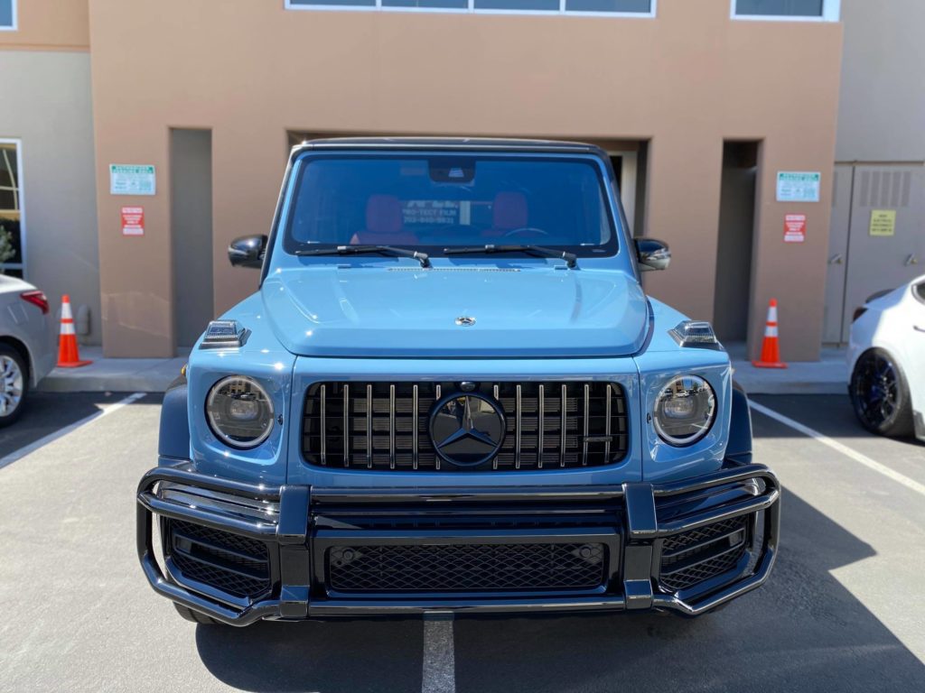 2021 Mercedes Benz G63 full front ultimate plus paint protection film