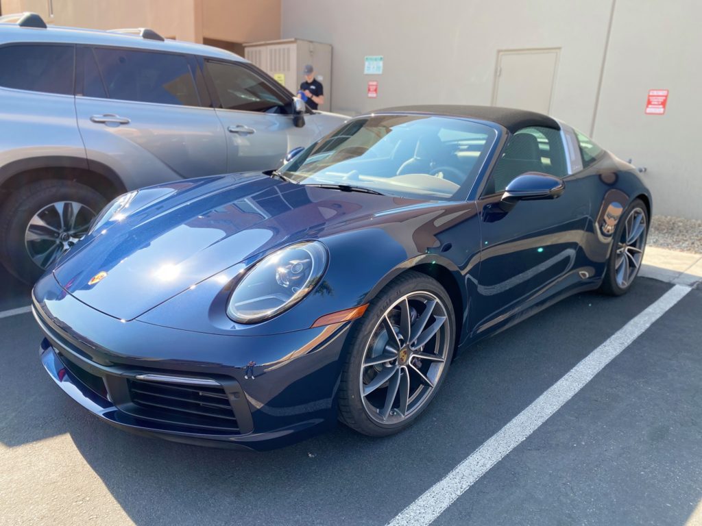 2021 Porsche 911 Targa full front ultimate plus paint protection film