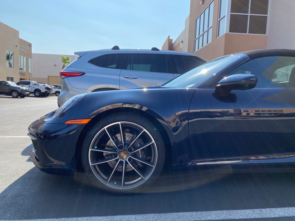 2021 Porsche 911 Targa full front ultimate plus paint protection film