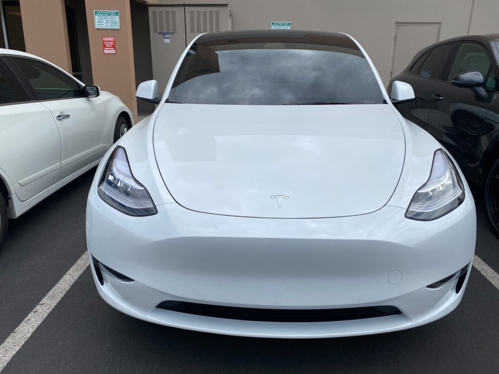2021 Tesla Model Y ultimate plus paint protection film