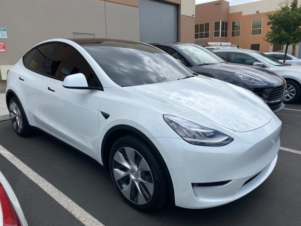 2021 Tesla Model Y ultimate plus paint protection film