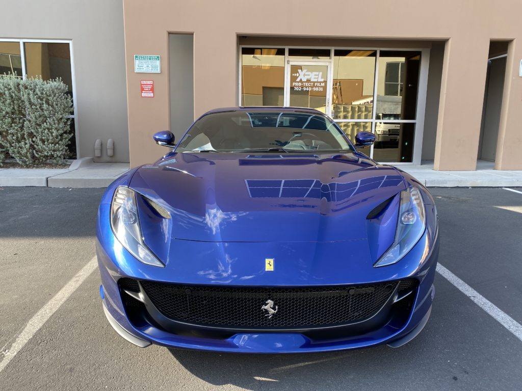 2021 Ferrari 812 GTS full ultimate plus paint protection film prime xr plus