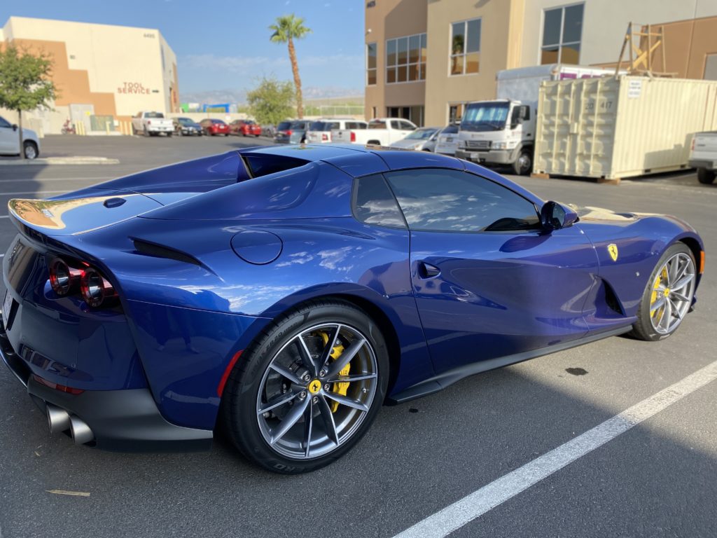 2021 Ferrari 812 GTS full ultimate plus paint protection film prime xr plus