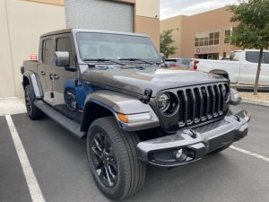 2021 Jeep Gladiator full front ultimate plus paint protection film