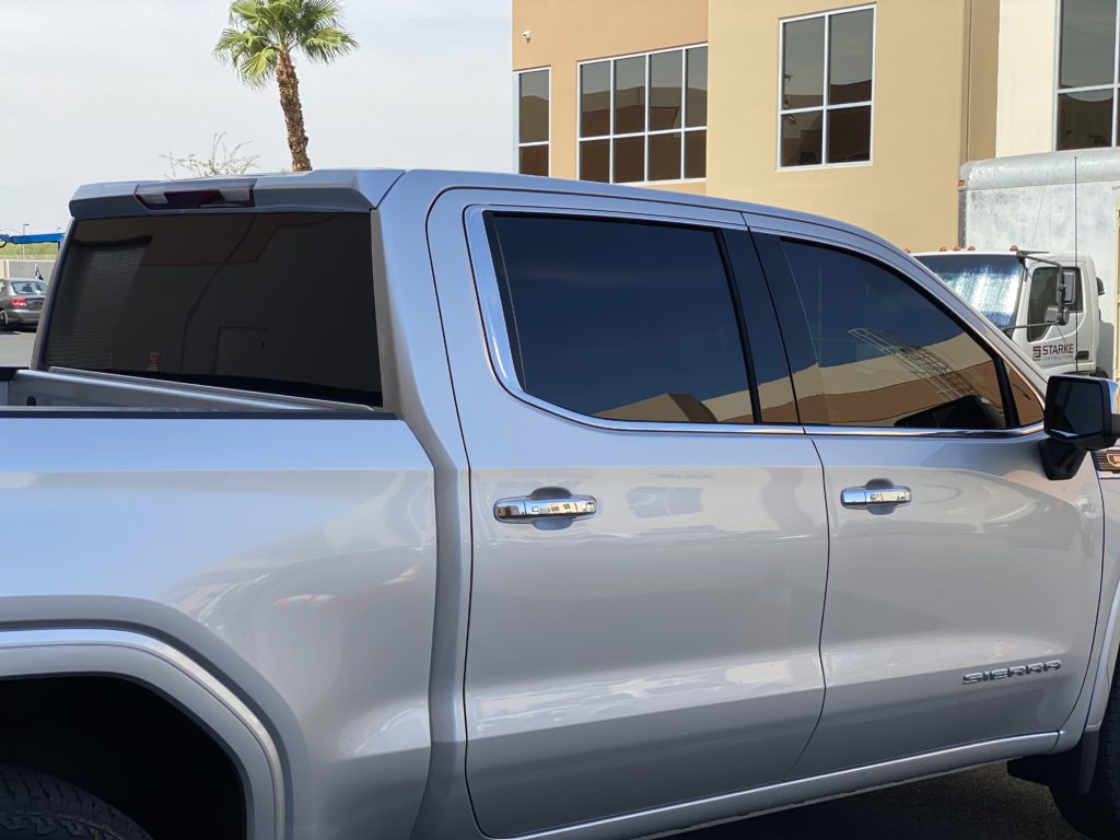 2021 GMC sierra prime xr plus window tint