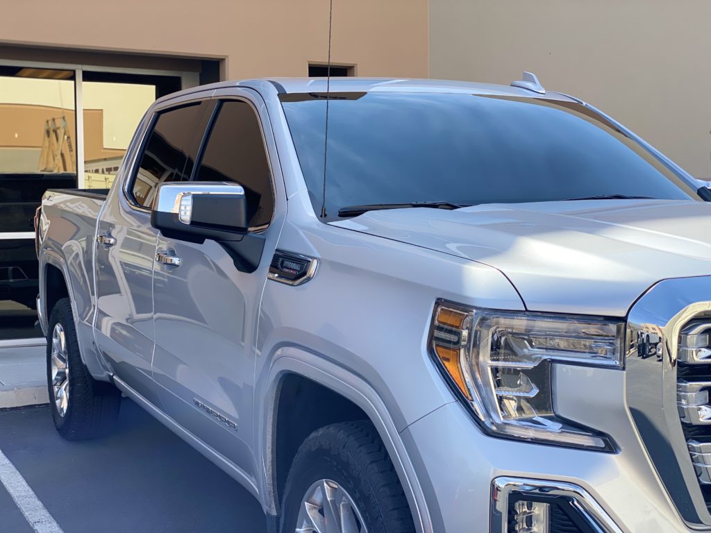 2021 GMC sierra prime xr plus window tint