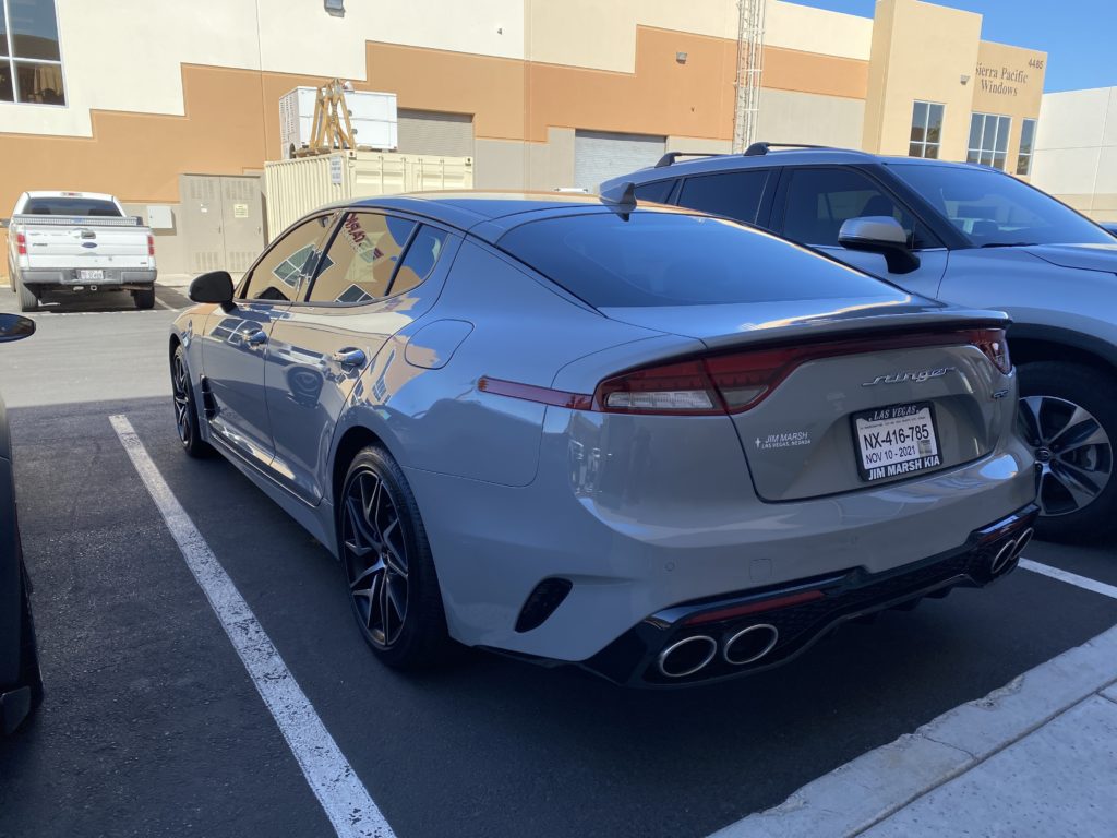 2022 Kia Stinger prime xr plus window tint