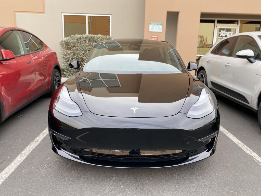 2021 tesla model 3 fusion plus with prime xr plus tint