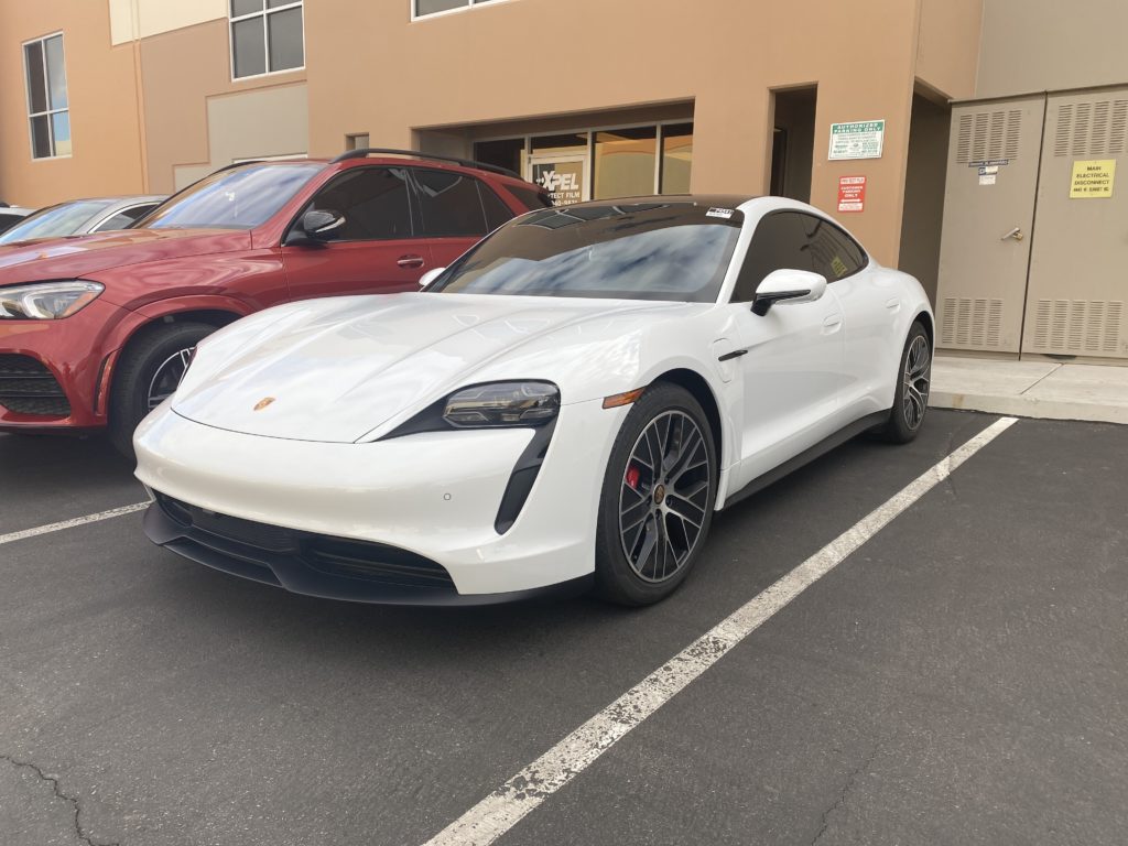 2022 porsche taycan prime xr plus window tint