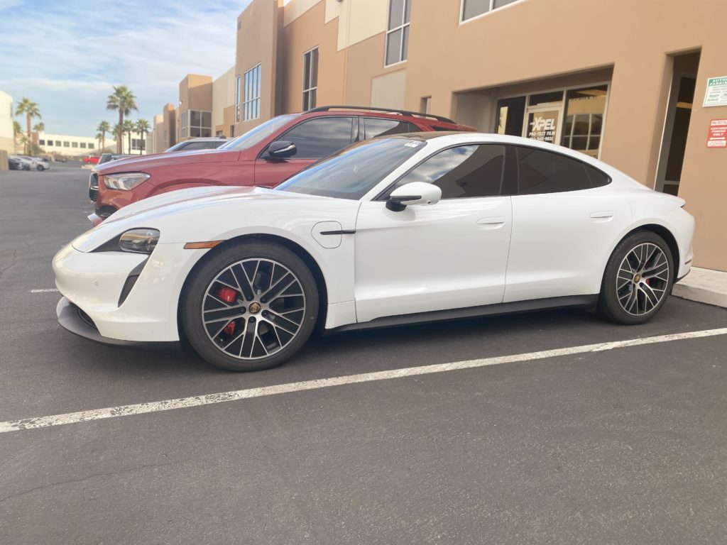 2022 porsche taycan prime xr plus window tint