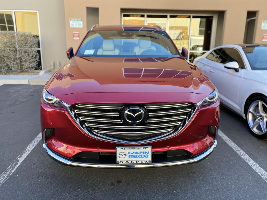 2022 mazda cx9 partial front ultimate plus ppf