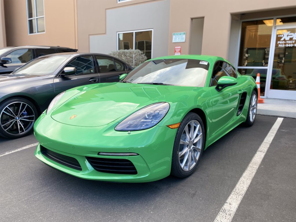 2022 Porsche 718 Cayman prime xr plus window tint