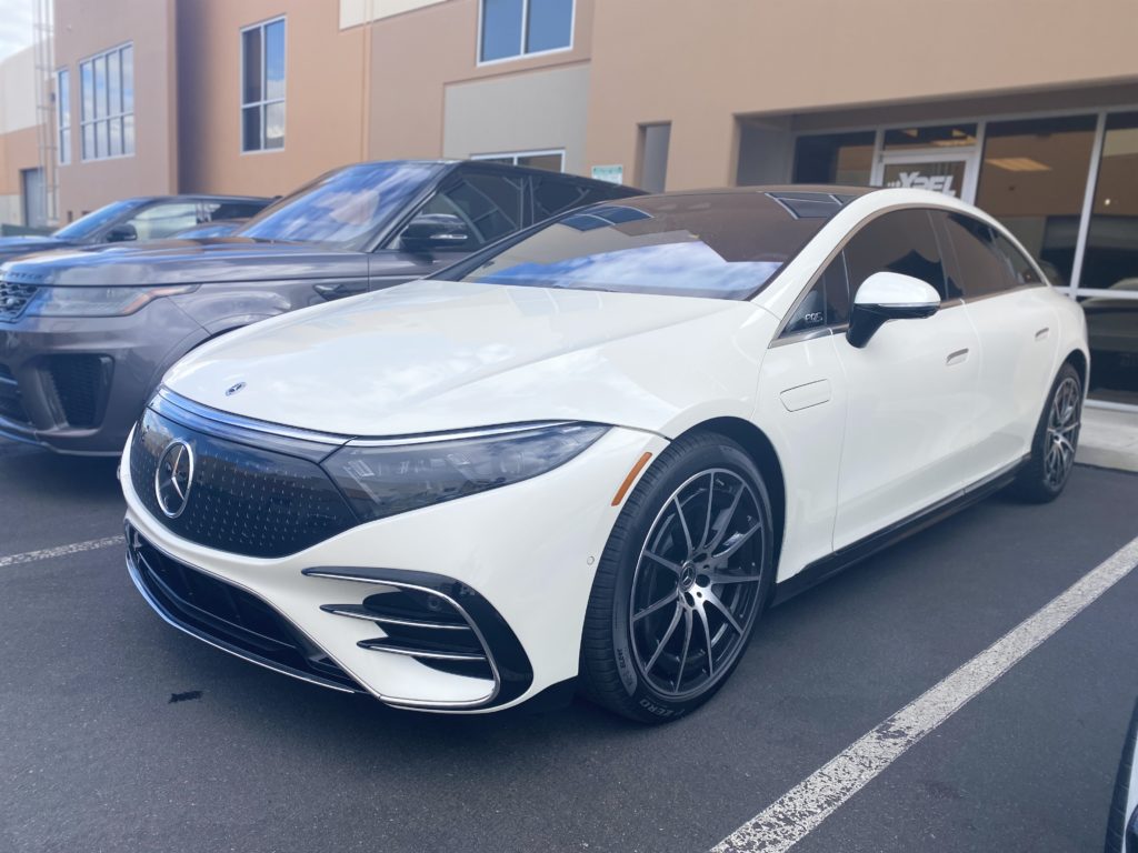 2022 mercedes-benz EQS all glass prime xr plus window tint