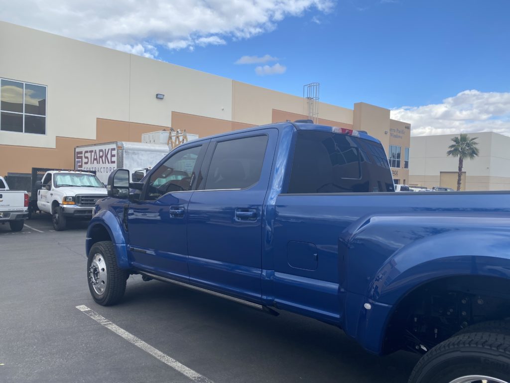 2022 Ford F-450 Super Duty full front ultimate plus ppf and prime xr plus window tint