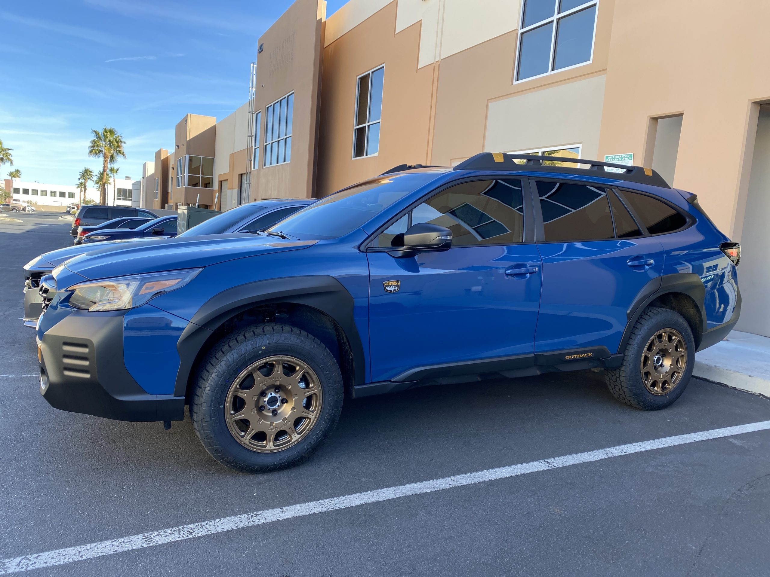 2022 subaru outback wilderness full front ultimate plus ppf and prime xr plus window tint