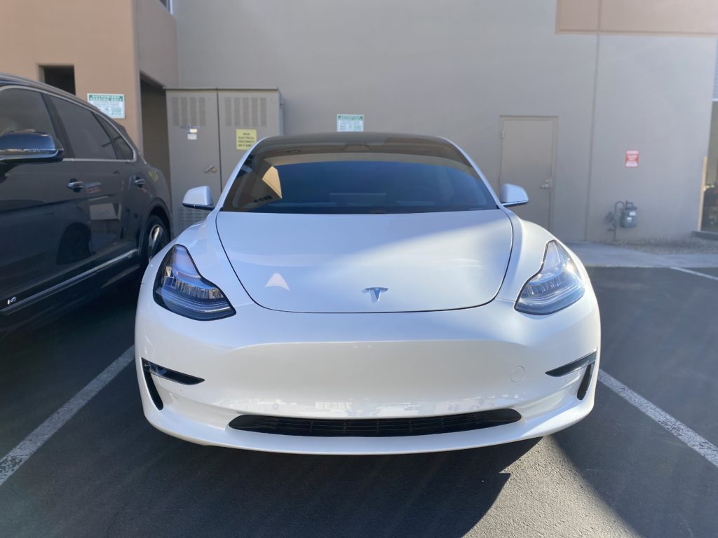 2022 Tesla model 3 full front ultimate plus ppf and prime xr plus window tint