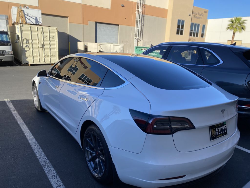 2022 Tesla model 3 full front ultimate plus ppf and prime xr plus window tint