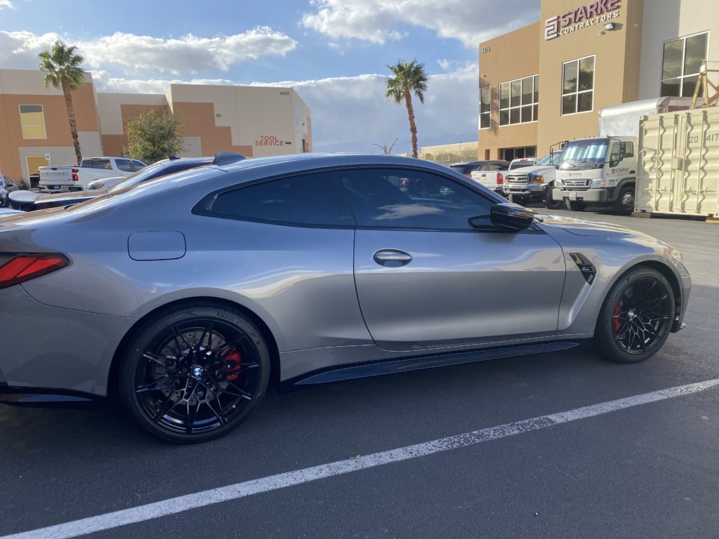 2022 BMW M4 full front ultimate plus ppf and prime xr plus window tint